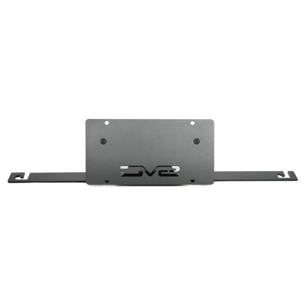 DV8 Offroad Slanted Front License Plate Mount | 2021 - 2026 Ford Bronco - Stateside Performance - Uncategorized - DV8 Offroad - DV8 Offroad Slanted Front License Plate Mount | 2021 - 2026 Ford Bronco