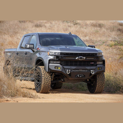 DV8 Offroad SPEC Series Front Bumper | 2019 - 2021 Chevy Silverado 1500 - Stateside Performance - Bumpers - Steel - DV8 Offroad - DV8 Offroad SPEC Series Front Bumper | 2019 - 2021 Chevy Silverado 1500