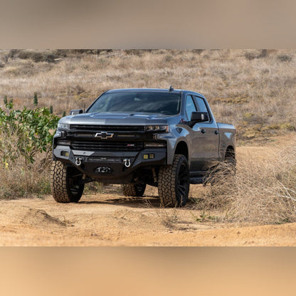 DV8 Offroad SPEC Series Front Bumper | 2019 - 2021 Chevy Silverado 1500 - Stateside Performance - Bumpers - Steel - DV8 Offroad - DV8 Offroad SPEC Series Front Bumper | 2019 - 2021 Chevy Silverado 1500