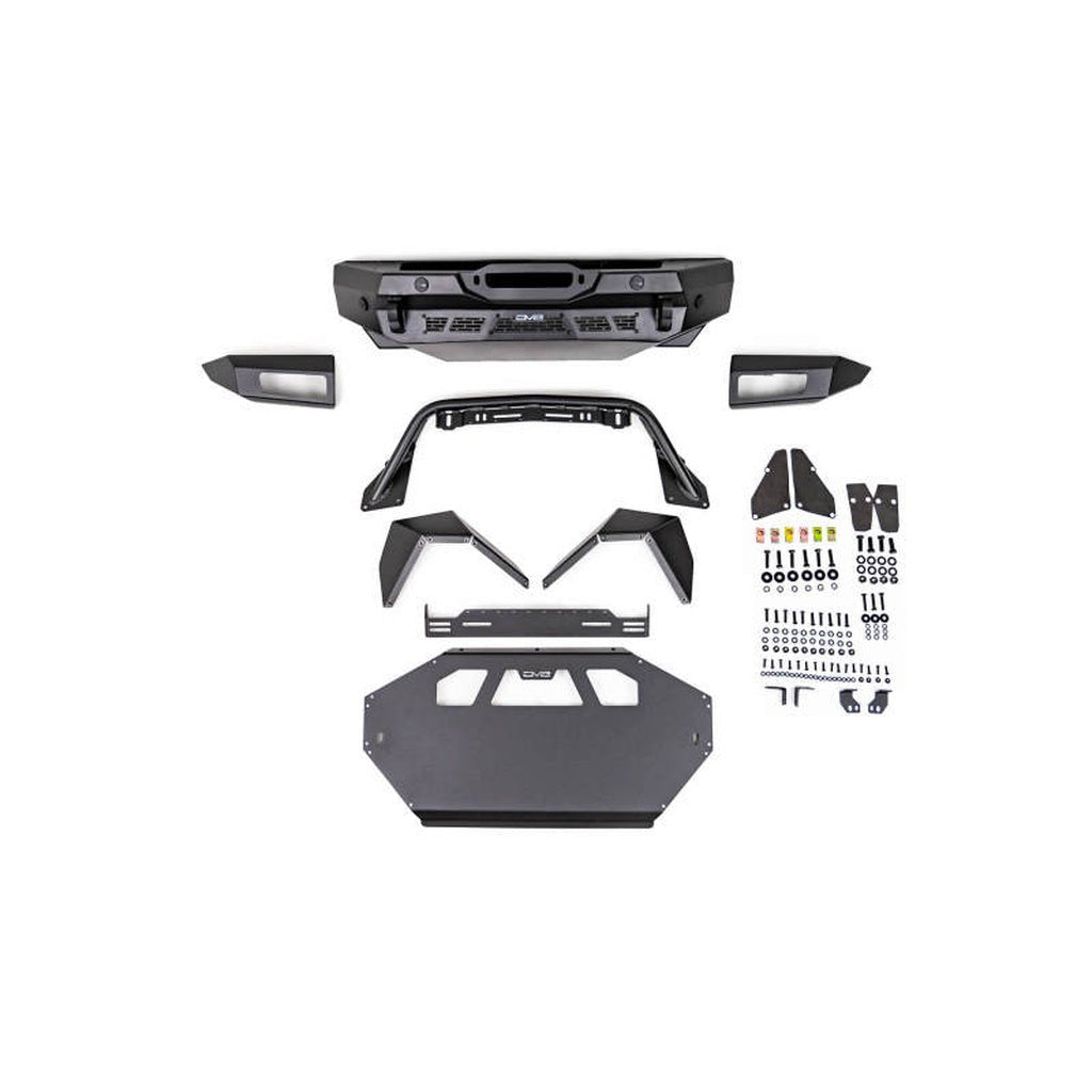 DV8 Offroad Spec Series Front Bumper | 2021 - 2026 Ford Bronco - Stateside Performance - Bumpers - Steel - DV8 Offroad - DV8 Offroad Spec Series Front Bumper | 2021 - 2026 Ford Bronco