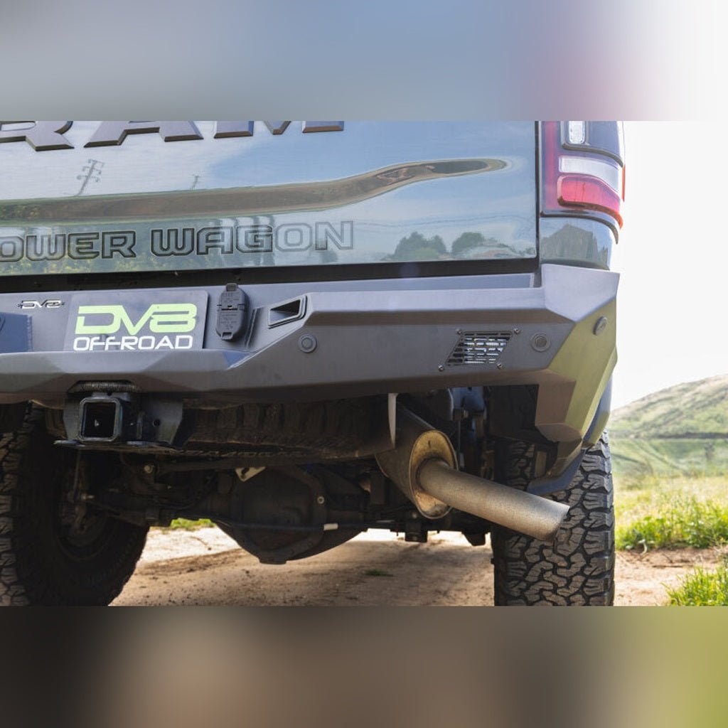 DV8 Offroad Spec Series Rear Bumper | 2019 - 2025 Ram 2500 - Stateside Performance - Bumpers - Steel - DV8 Offroad - DV8 Offroad Spec Series Rear Bumper | 2019 - 2025 Ram 2500