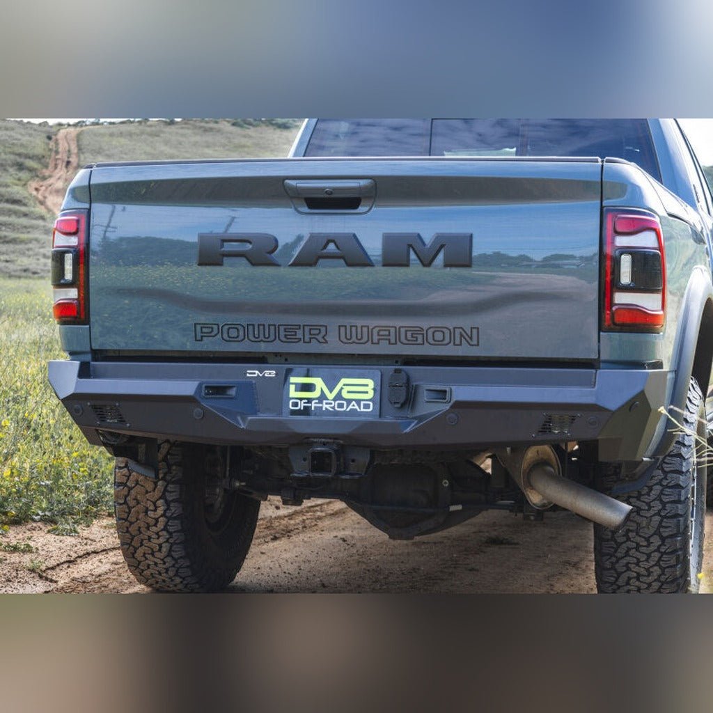 DV8 Offroad Spec Series Rear Bumper | 2019 - 2025 Ram 2500 - Stateside Performance - Bumpers - Steel - DV8 Offroad - DV8 Offroad Spec Series Rear Bumper | 2019 - 2025 Ram 2500