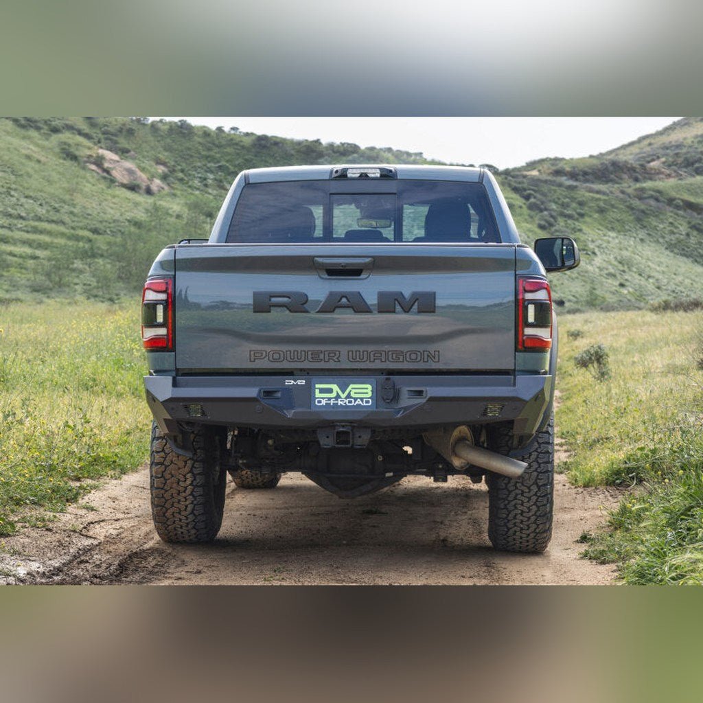 DV8 Offroad Spec Series Rear Bumper | 2019 - 2025 Ram 2500 - Stateside Performance - Bumpers - Steel - DV8 Offroad - DV8 Offroad Spec Series Rear Bumper | 2019 - 2025 Ram 2500