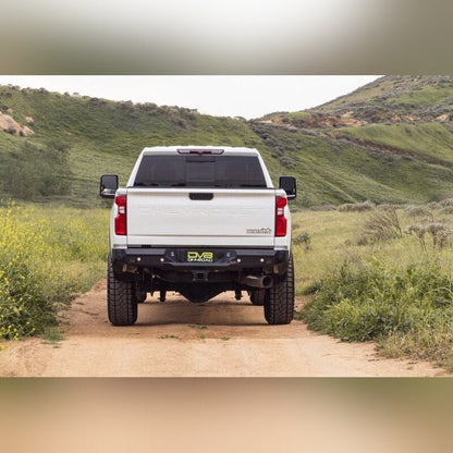 DV8 Offroad Spec Series Rear Bumper | 2020 - 2023 Chevy Silverado 2500HD - Stateside Performance - Bumpers - Steel - DV8 Offroad - DV8 Offroad Spec Series Rear Bumper | 2020 - 2023 Chevy Silverado 2500HD