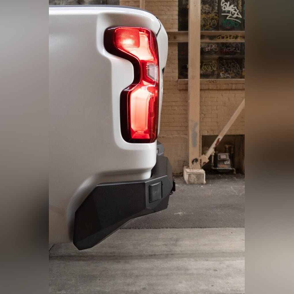 DV8 Offroad Spec Series Rear Bumper | 2020 - 2023 Chevy Silverado 2500HD - Stateside Performance - Bumpers - Steel - DV8 Offroad - DV8 Offroad Spec Series Rear Bumper | 2020 - 2023 Chevy Silverado 2500HD