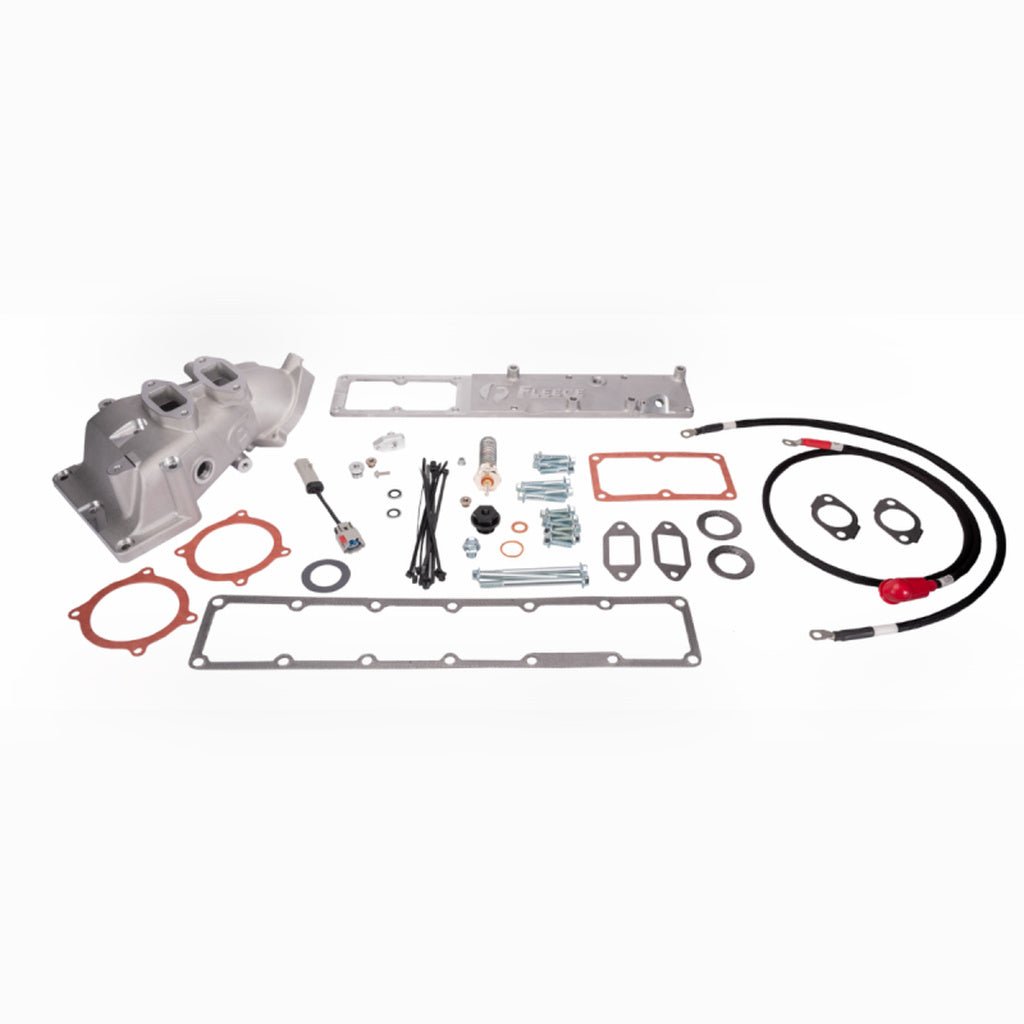 Fleece Performance Grid Heater & Intake Upgrade Kit - 6.7L Cummins | 2011-2018 Ram 3500 - Stateside Performance - Intake Manifolds - Fleece Performance - Fleece Performance Grid Heater & Intake Upgrade Kit - 6.7L Cummins | 2011-2018 Ram 3500