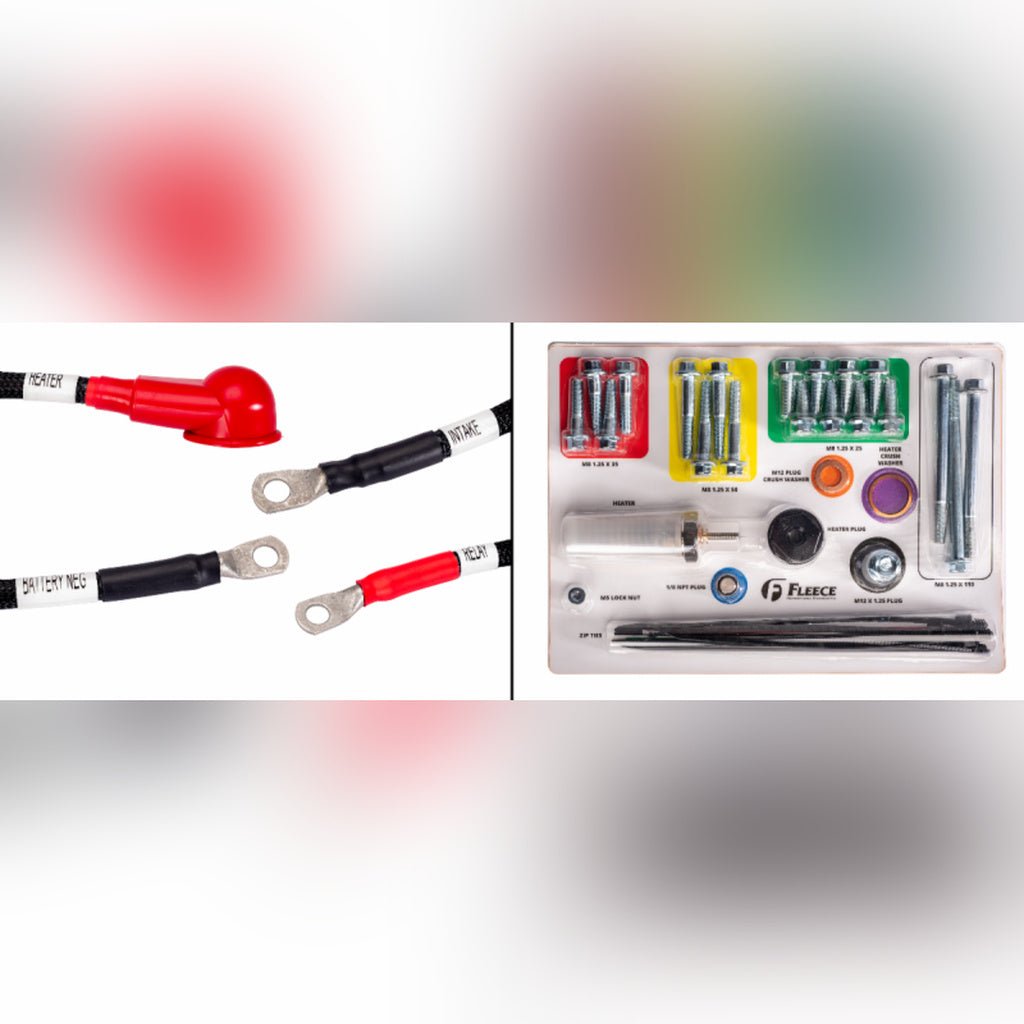 Fleece Performance Grid Heater & Intake Upgrade Kit - 6.7L Cummins | 2019-2024 Ram 3500 - Stateside Performance - Intake Manifolds - Fleece Performance - Fleece Performance Grid Heater & Intake Upgrade Kit - 6.7L Cummins | 2019-2024 Ram 3500
