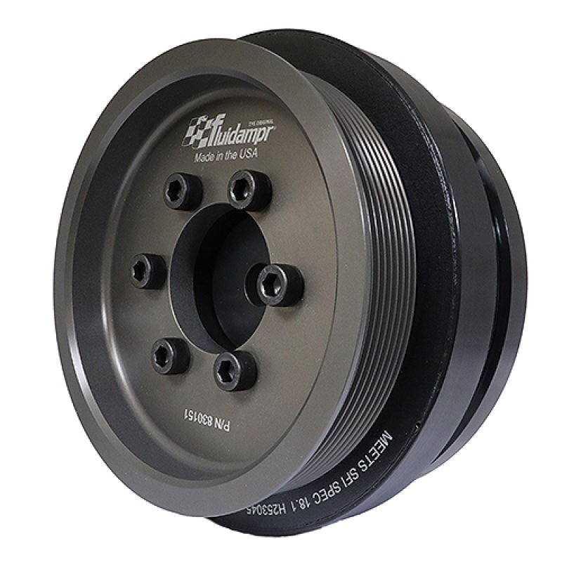 Fluidampr Steel Externally Balanced Harmonic Damper - 6.6L Duramax | 2020-2026 Chevy Silverado 3500HD - Stateside Performance - Crankshaft Dampers - Fluidampr - Fluidampr Steel Externally Balanced Harmonic Damper - 6.6L Duramax | 2020-2026 Chevy Silverado 3500HD