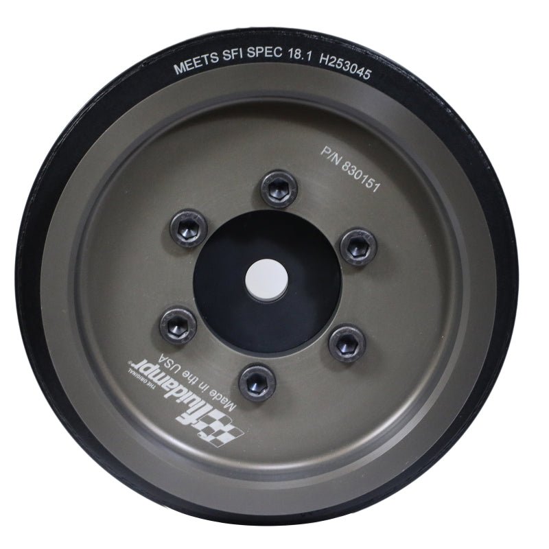 Fluidampr Steel Externally Balanced Harmonic Damper - 6.6L Duramax | 2020-2026 GMC Sierra 3500HD - Stateside Performance - Crankshaft Dampers - Fluidampr - Fluidampr Steel Externally Balanced Harmonic Damper - 6.6L Duramax | 2020-2026 GMC Sierra 3500HD