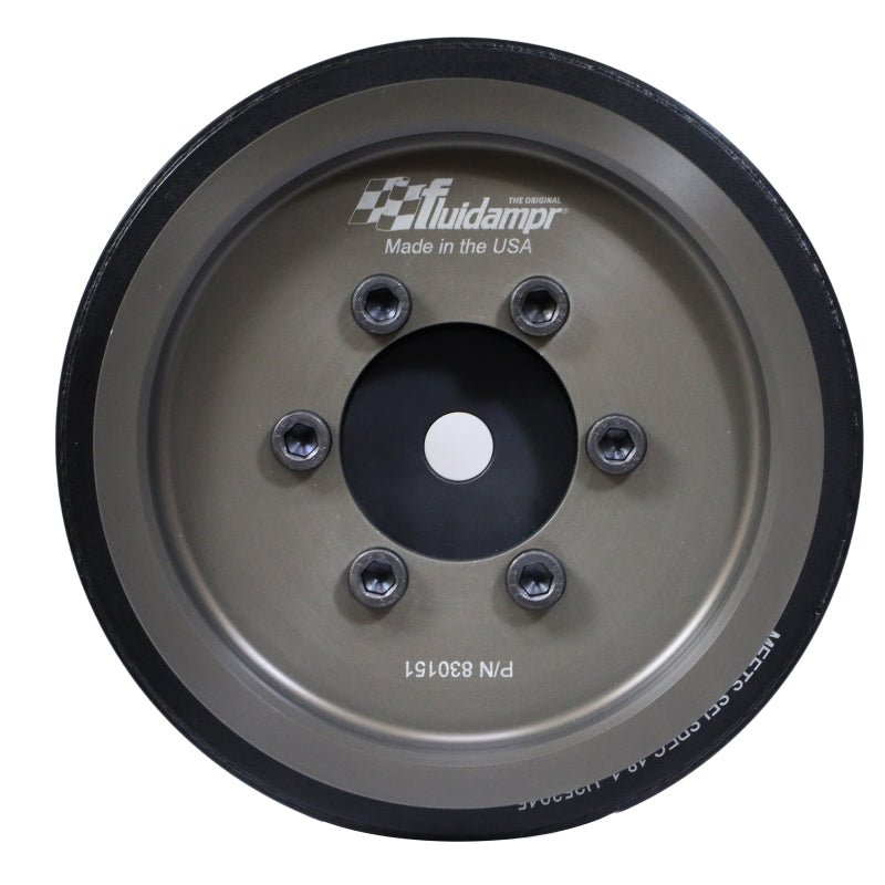 Fluidampr Steel Externally Balanced Harmonic Damper - 6.6L Duramax | 2020-2026 GMC Sierra 3500HD - Stateside Performance - Crankshaft Dampers - Fluidampr - Fluidampr Steel Externally Balanced Harmonic Damper - 6.6L Duramax | 2020-2026 GMC Sierra 3500HD