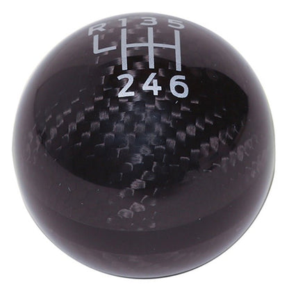 Ford Racing Carbon Fiber 6 - Speed Shift Knob | 2015 - 2017 Ford Mustang - Stateside Performance - Shift Knobs - Ford Racing - Ford Racing Carbon Fiber 6 - Speed Shift Knob | 2015 - 2017 Ford Mustang