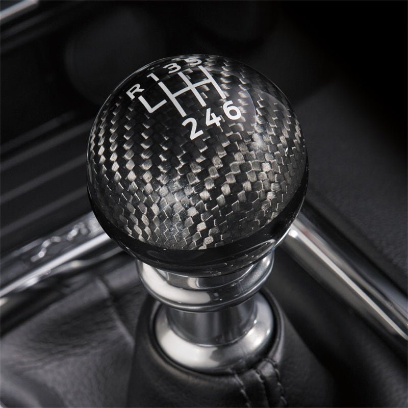 Ford Racing Carbon Fiber 6 - Speed Shift Knob | 2015 - 2017 Ford Mustang - Stateside Performance - Shift Knobs - Ford Racing - Ford Racing Carbon Fiber 6 - Speed Shift Knob | 2015 - 2017 Ford Mustang