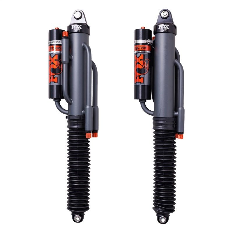 Fox Ford Raptor 3.0 Factory Series 11.48in. External QAB P/B Reservoir Rear Shock Set - Black/Zinc - Stateside Performance - Shocks and Struts - FOX - Fox Ford Raptor 3.0 Factory Series 11.48in. External QAB P/B Reservoir Rear Shock Set - Black/Zinc