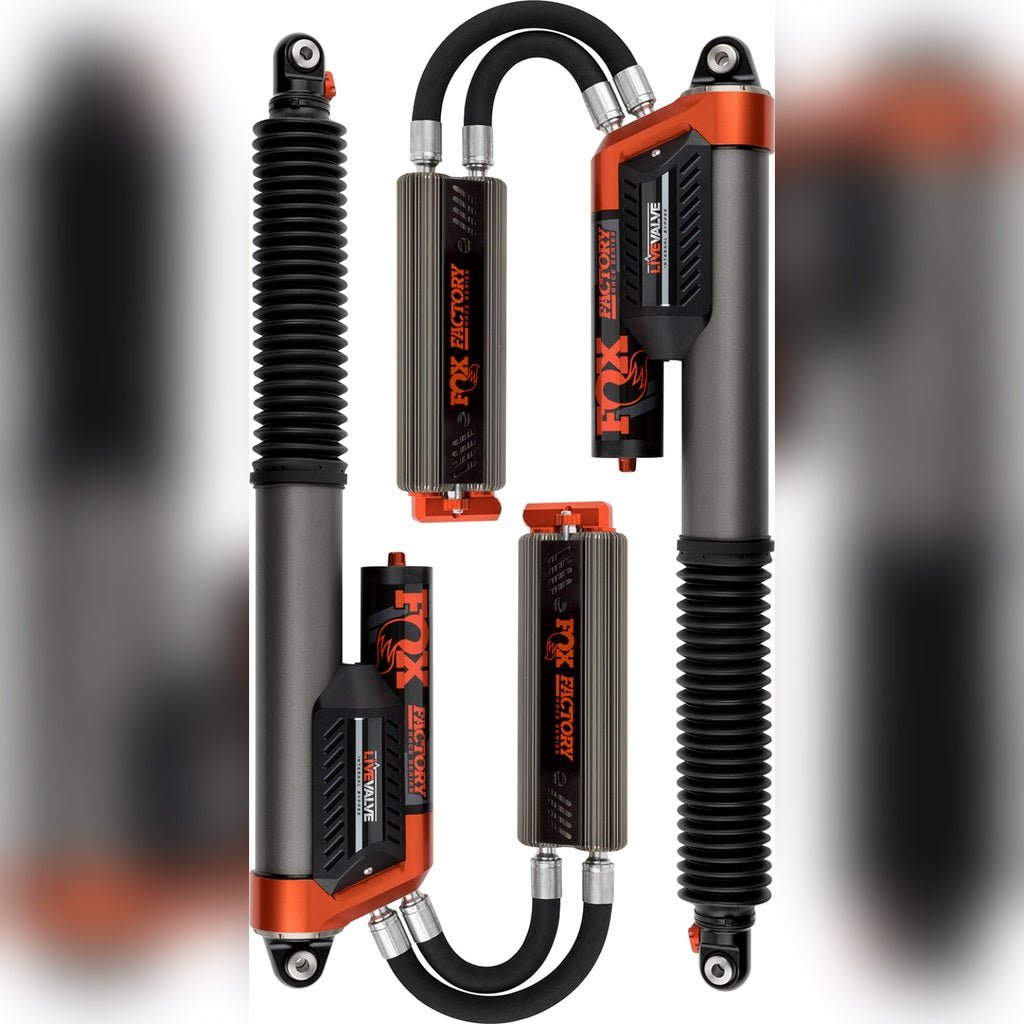 Fox Ford Raptor 3.0 Factory Series 12.3in External QAB P/B External Cooler Shock Set - Stateside Performance - Shocks and Struts - FOX - Fox Ford Raptor 3.0 Factory Series 12.3in External QAB P/B External Cooler Shock Set