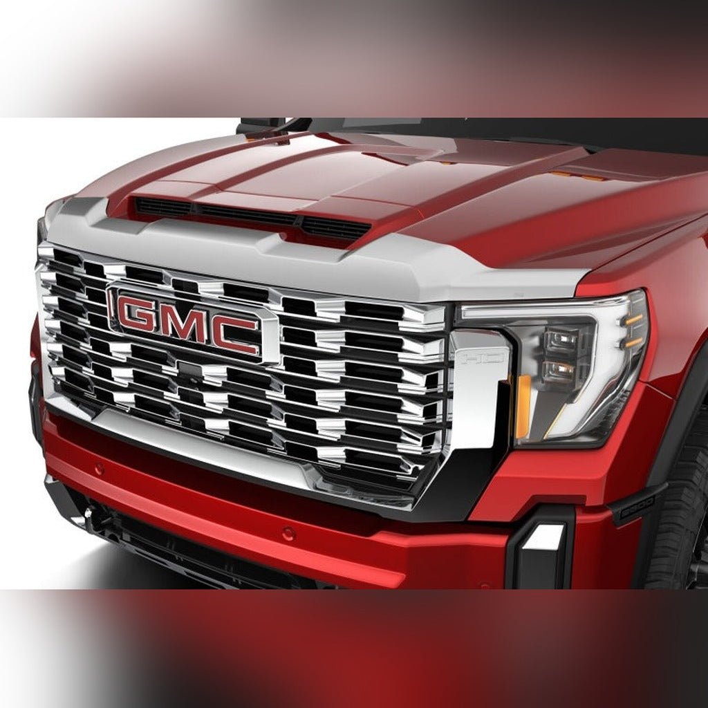 Husky Liners Aeroskin Hood Protector - Chrome | 2019-2025 Ram 2500 - Stateside Performance - Hood Deflectors - Husky Liners - Husky Liners Aeroskin Hood Protector - Chrome | 2019-2025 Ram 2500