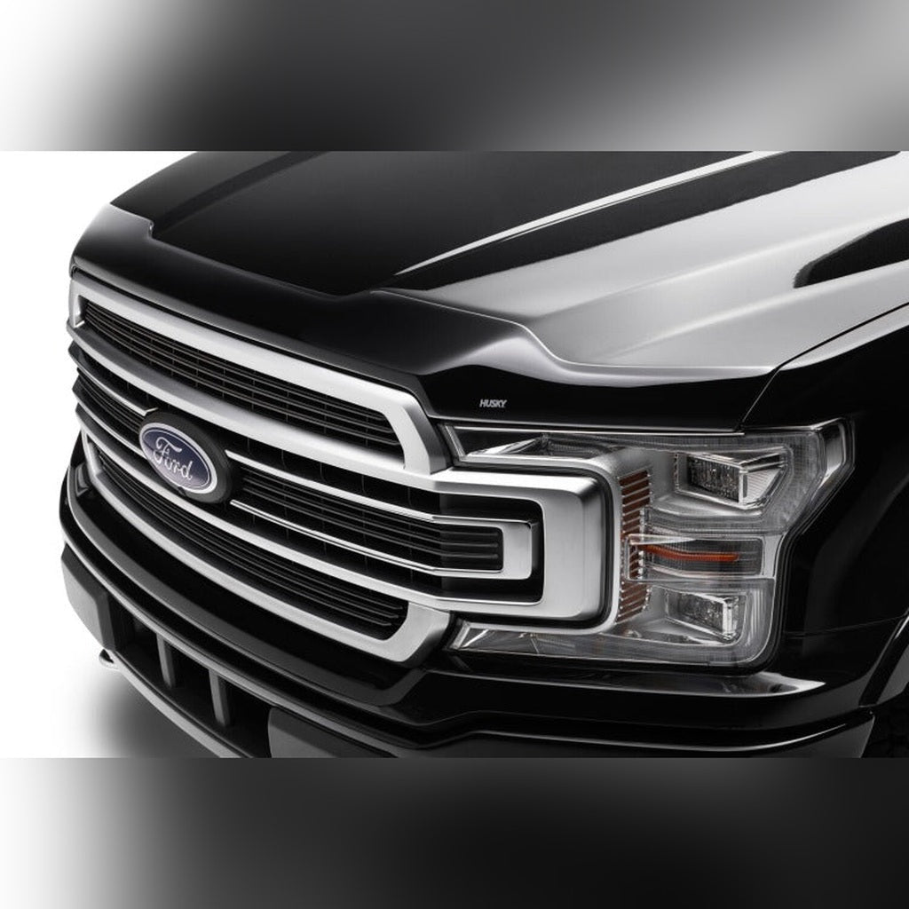 Husky Liners Aeroskin Hood Protector - Smoke | 2015-2020 Ford F150 - Stateside Performance - Hood Deflectors - Husky Liners - Husky Liners Aeroskin Hood Protector - Smoke | 2015-2020 Ford F150
