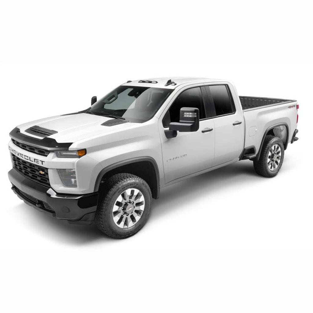 Husky Liners Aeroskin Hood Protector - Smoke | 2020 - 2026 Chevy Silverado 2500HD - Stateside Performance - Hood Deflectors - Husky Liners - Husky Liners Aeroskin Hood Protector - Smoke | 2020 - 2026 Chevy Silverado 2500HD