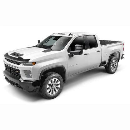Husky Liners Aeroskin Hood Protector - Smoke | 2020-2026 Chevy Silverado 3500HD - Stateside Performance - Hood Deflectors - Husky Liners - Husky Liners Aeroskin Hood Protector - Smoke | 2020-2026 Chevy Silverado 3500HD