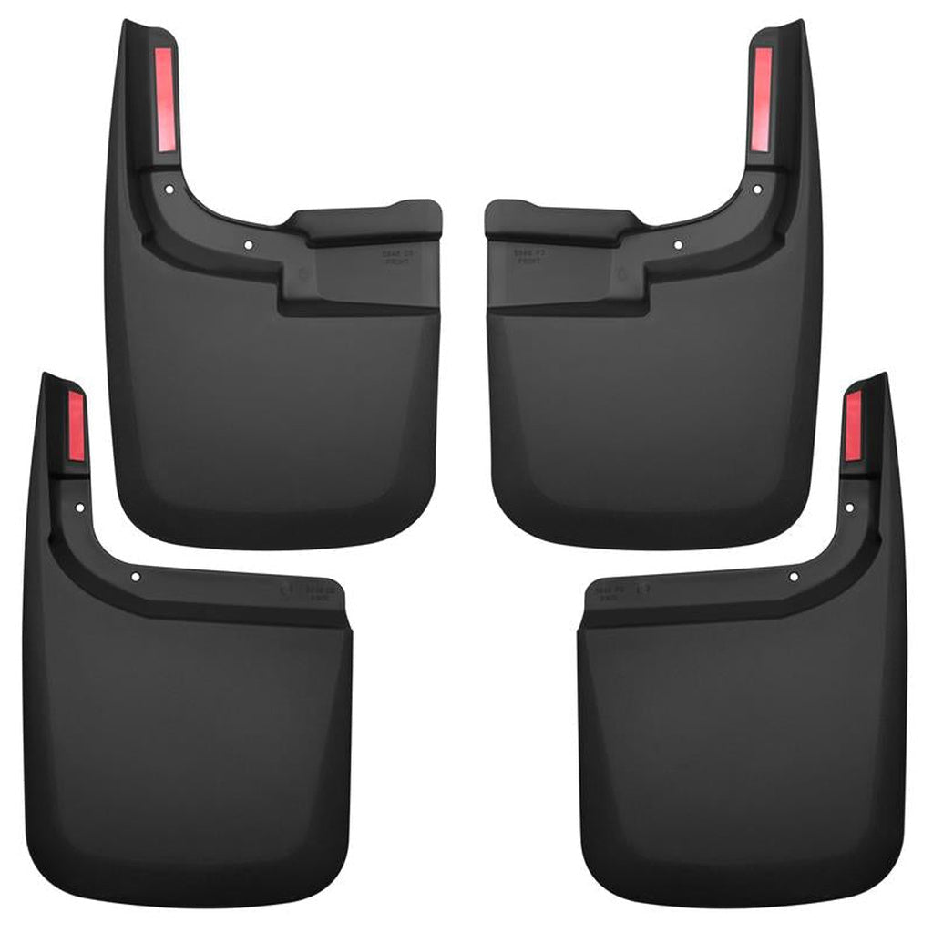Husky Liners Custom-Molded Front and Rear Mud Guards | 2017-2022 Ford F350 Super Duty - Stateside Performance - Mud Flaps - Husky Liners - Husky Liners Custom-Molded Front and Rear Mud Guards | 2017-2022 Ford F350 Super Duty