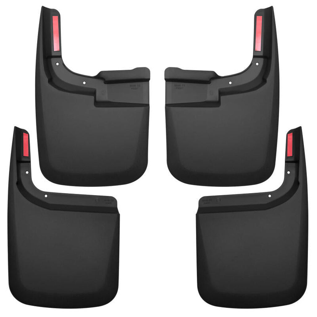 Husky Liners Custom-Molded Front and Rear Mud Guards | 2023-2026 Ford F250 Super Duty - Stateside Performance - Mud Flaps - Husky Liners - Husky Liners Custom-Molded Front and Rear Mud Guards | 2023-2026 Ford F250 Super Duty