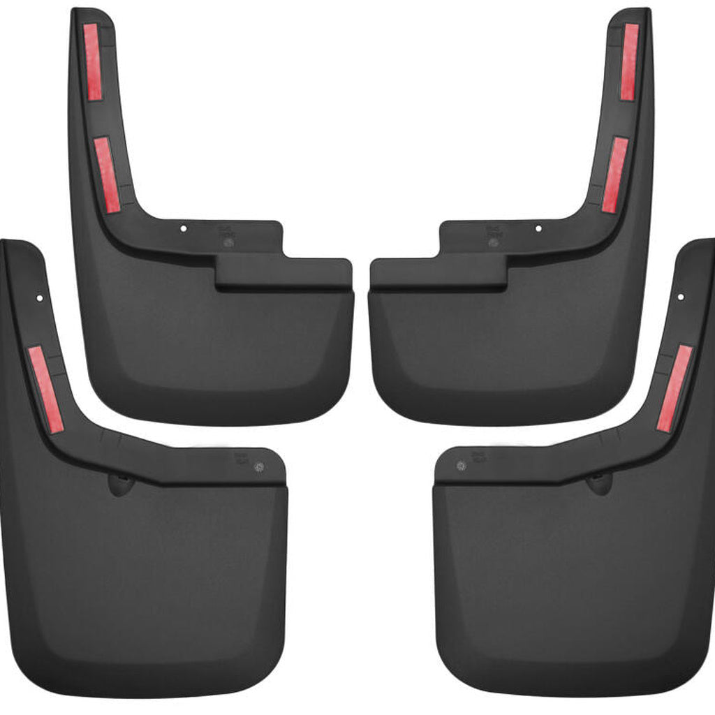 Husky Liners Front and Rear Mud Guards - Black | 2015-2020 Ford F150 - Stateside Performance - Mud Flaps - Husky Liners - Husky Liners Front and Rear Mud Guards - Black | 2015-2020 Ford F150