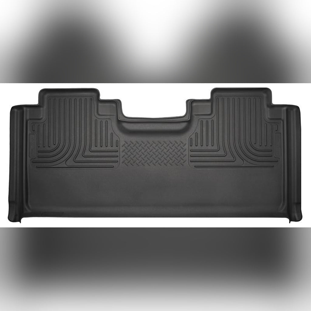 Husky Liners WeatherBeater 2nd Row Floor Liner - SuperCab, Black | 2017-2022 Ford F250 Super Duty - Stateside Performance - Floor Mats - Rubber - Husky Liners - Husky Liners WeatherBeater 2nd Row Floor Liner - SuperCab, Black | 2017-2022 Ford F250 Super Duty