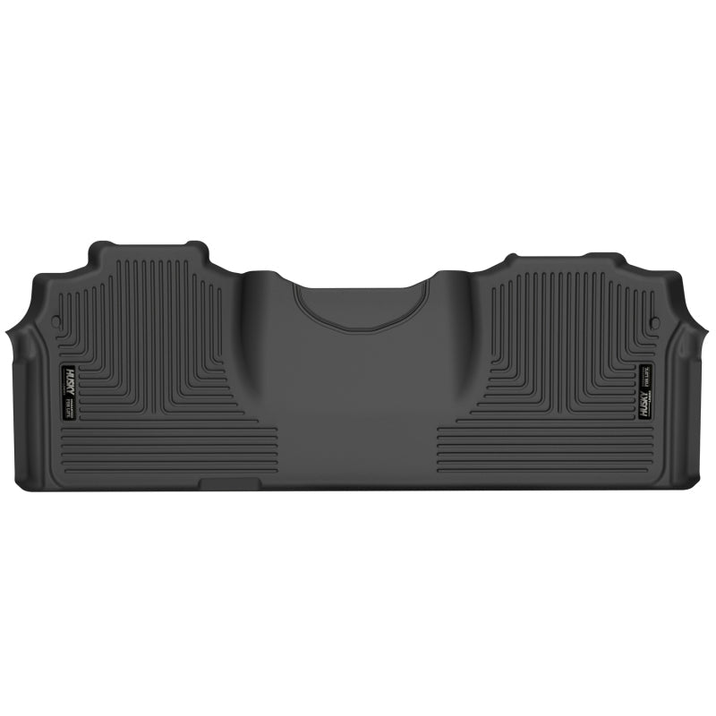 Husky Liners WeatherBeater 2nd Row Floor Liners - Black, Mega Cab | 2019-2025 Ram 3500 - Stateside Performance - Floor Mats - Rubber - Husky Liners - Husky Liners WeatherBeater 2nd Row Floor Liners - Black, Mega Cab | 2019-2025 Ram 3500