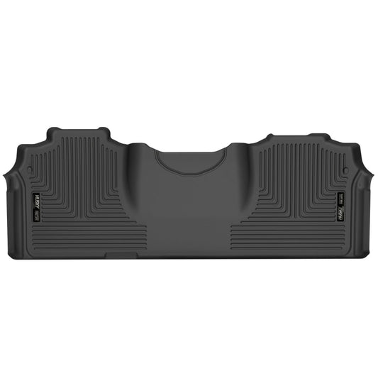 Husky Liners WeatherBeater 2nd Row Floor Liners - Black, Mega Cab | 2019-2025 Ram 3500 - Stateside Performance - Floor Mats - Rubber - Husky Liners - Husky Liners WeatherBeater 2nd Row Floor Liners - Black, Mega Cab | 2019-2025 Ram 3500