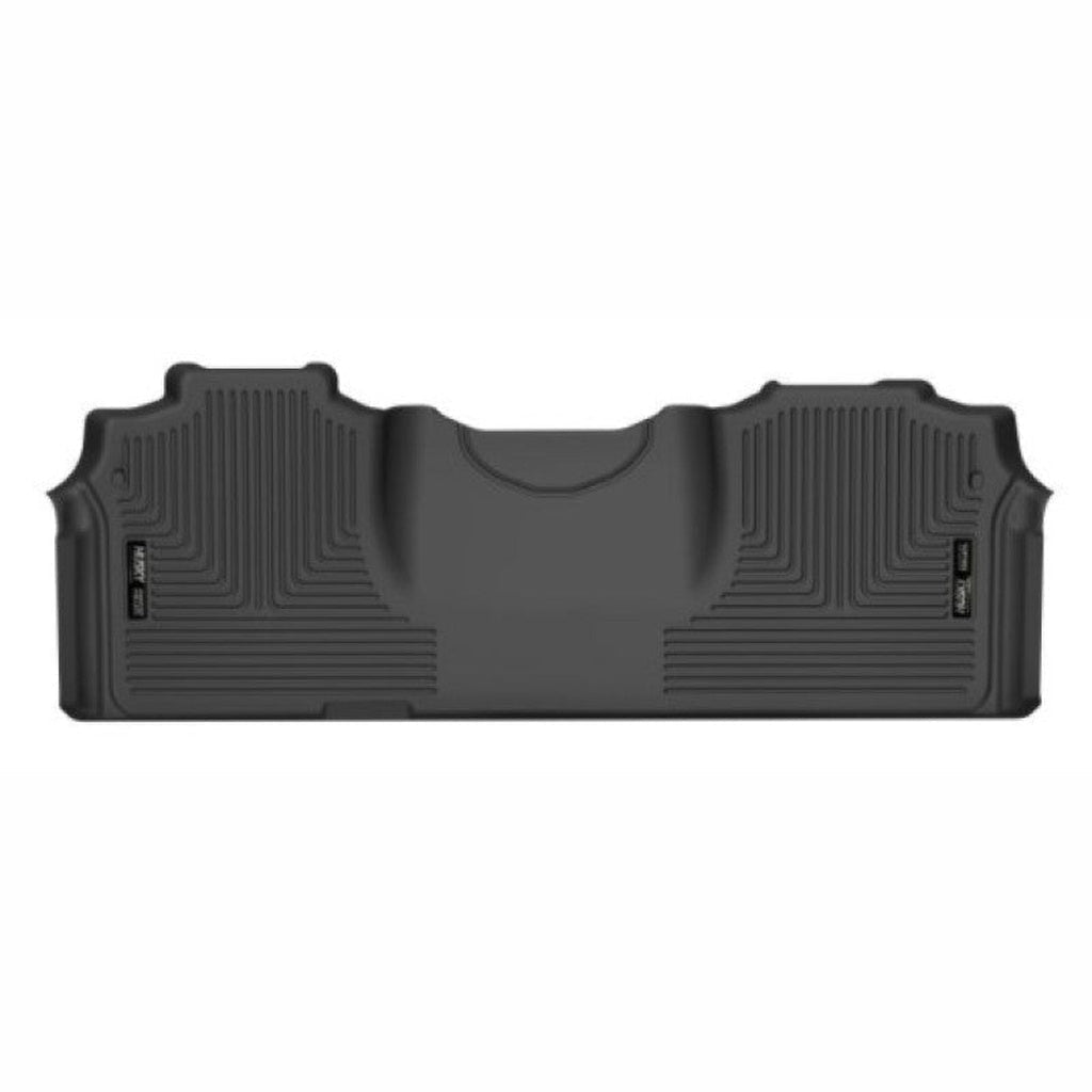 Husky Liners WeatherBeater 2nd Row Floor Liners - Black, Mega Cab | 2019-2025 Ram 3500 - Stateside Performance - Floor Mats - Rubber - Husky Liners - Husky Liners WeatherBeater 2nd Row Floor Liners - Black, Mega Cab | 2019-2025 Ram 3500