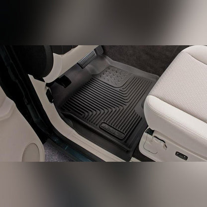 Husky Liners X-Act Contour Front Floor Liners - Black | 2015-2019 Chevy Silverado 2500HD - Stateside Performance - Floor Mats - Rubber - Husky Liners - Husky Liners X-Act Contour Front Floor Liners - Black | 2015-2019 Chevy Silverado 2500HD