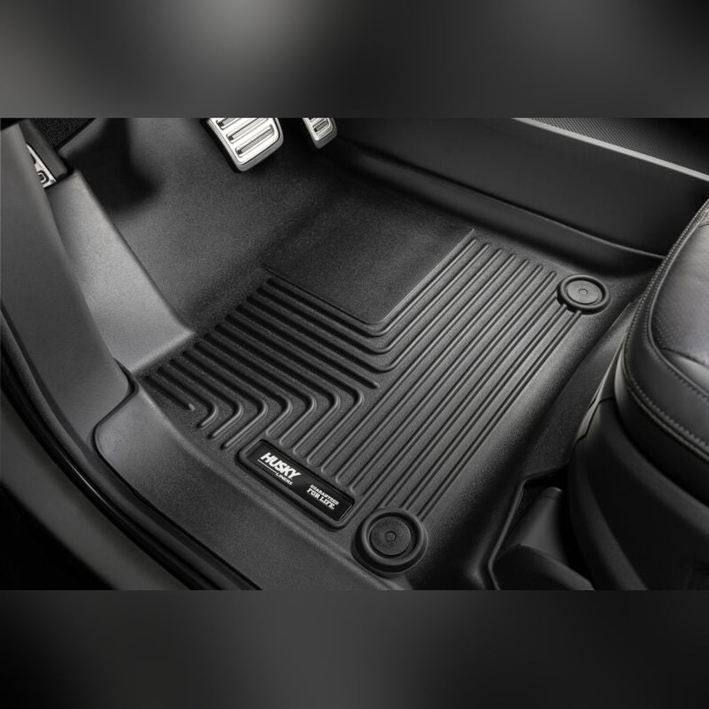 Husky Liners X-Act Contour Front Floor Liners - Black | 2023 Ford Ranger - Stateside Performance - Floor Mats - Rubber - Husky Liners - Husky Liners X-Act Contour Front Floor Liners - Black | 2023 Ford Ranger