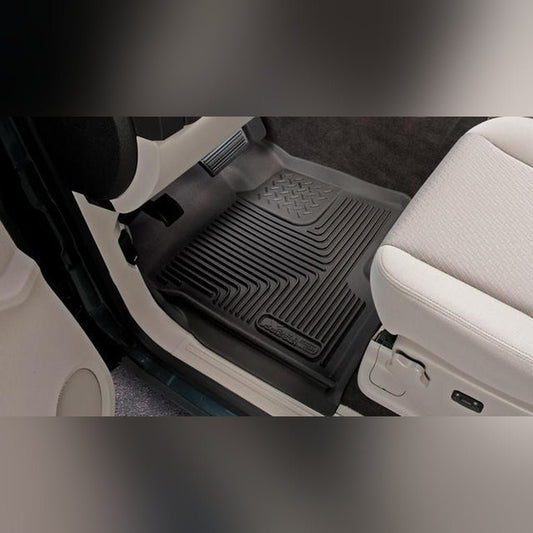 Husky Liners X-Act Contour Front Floor Liners - Black | 2023 Ford Ranger - Stateside Performance - Floor Mats - Rubber - Husky Liners - Husky Liners X-Act Contour Front Floor Liners - Black | 2023 Ford Ranger