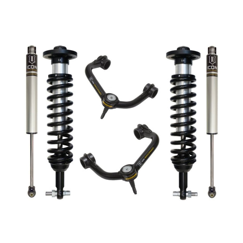 ICON 0-2.63in Stage 2 Suspension System w/ Tubular UCA | 2014 Ford F150 - Stateside Performance - Coilovers - ICON - ICON 0-2.63in Stage 2 Suspension System w/ Tubular UCA | 2014 Ford F150