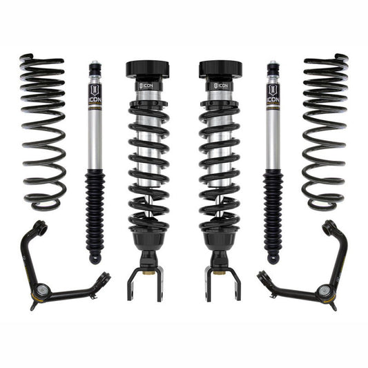 ICON 2-3in Stage 2 Suspension System with Tubular Upper Control Arms | 2019-2023 Ram 1500 - Stateside Performance - Coilovers - ICON - ICON 2-3in Stage 2 Suspension System with Tubular Upper Control Arms | 2019-2023 Ram 1500