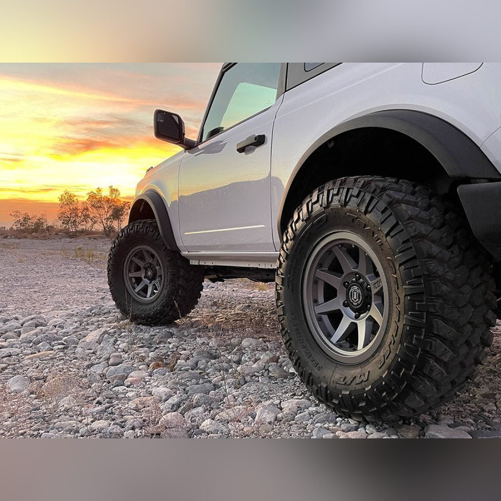 ICON 3in Lift Coilover Spacer Kit | 2021-2023 Ford Bronco - Stateside Performance - Lift Kits - ICON - ICON 3in Lift Coilover Spacer Kit | 2021-2023 Ford Bronco