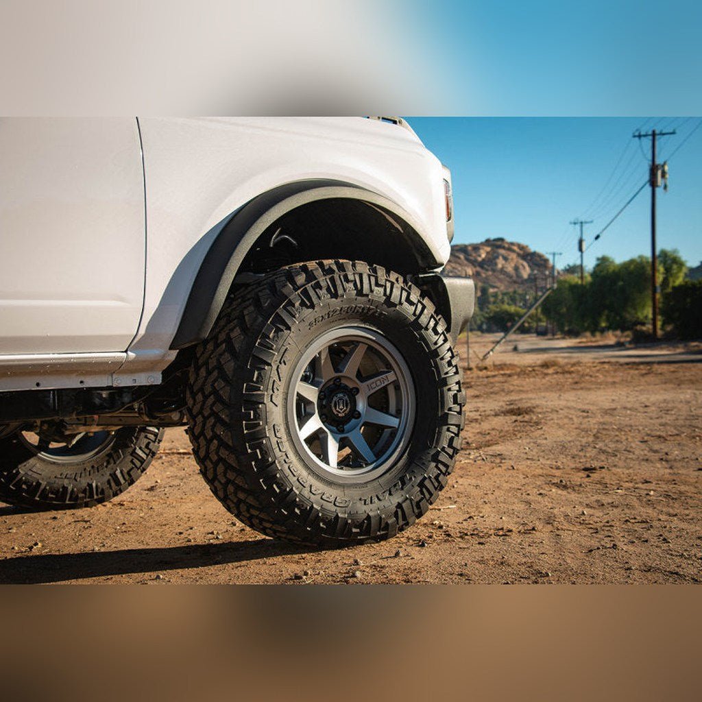 ICON 3in Lift Coilover Spacer Kit | 2021-2023 Ford Bronco - Stateside Performance - Lift Kits - ICON - ICON 3in Lift Coilover Spacer Kit | 2021-2023 Ford Bronco