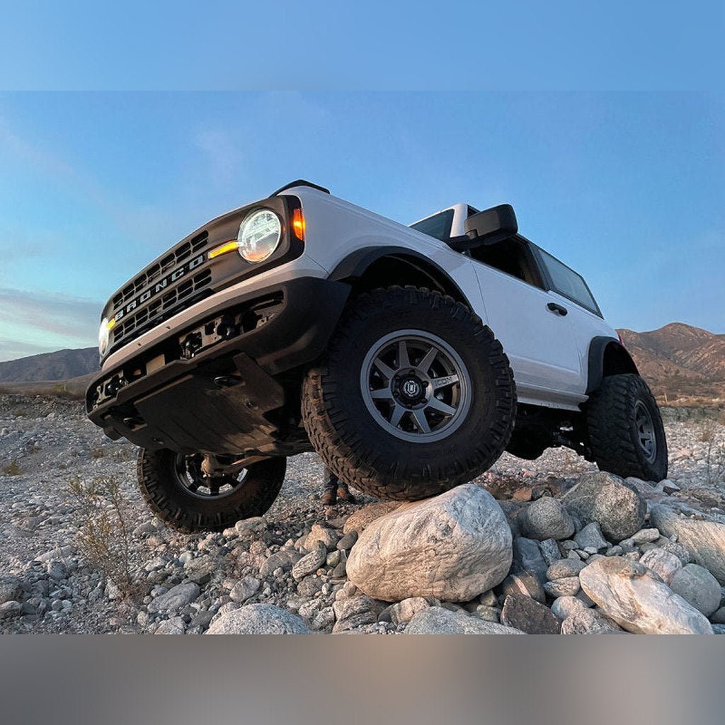ICON 3in Lift Coilover Spacer Kit | 2021-2023 Ford Bronco - Stateside Performance - Lift Kits - ICON - ICON 3in Lift Coilover Spacer Kit | 2021-2023 Ford Bronco