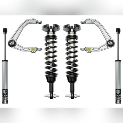 ICON Stage 2 Adjustable Suspension System - 1.5-3.5 in Lift w/ Billet UCA | 2019-2023 GMC Sierra 1500 - Stateside Performance - Coilovers - ICON - ICON Stage 2 Adjustable Suspension System - 1.5-3.5 in Lift w/ Billet UCA | 2019-2023 GMC Sierra 1500