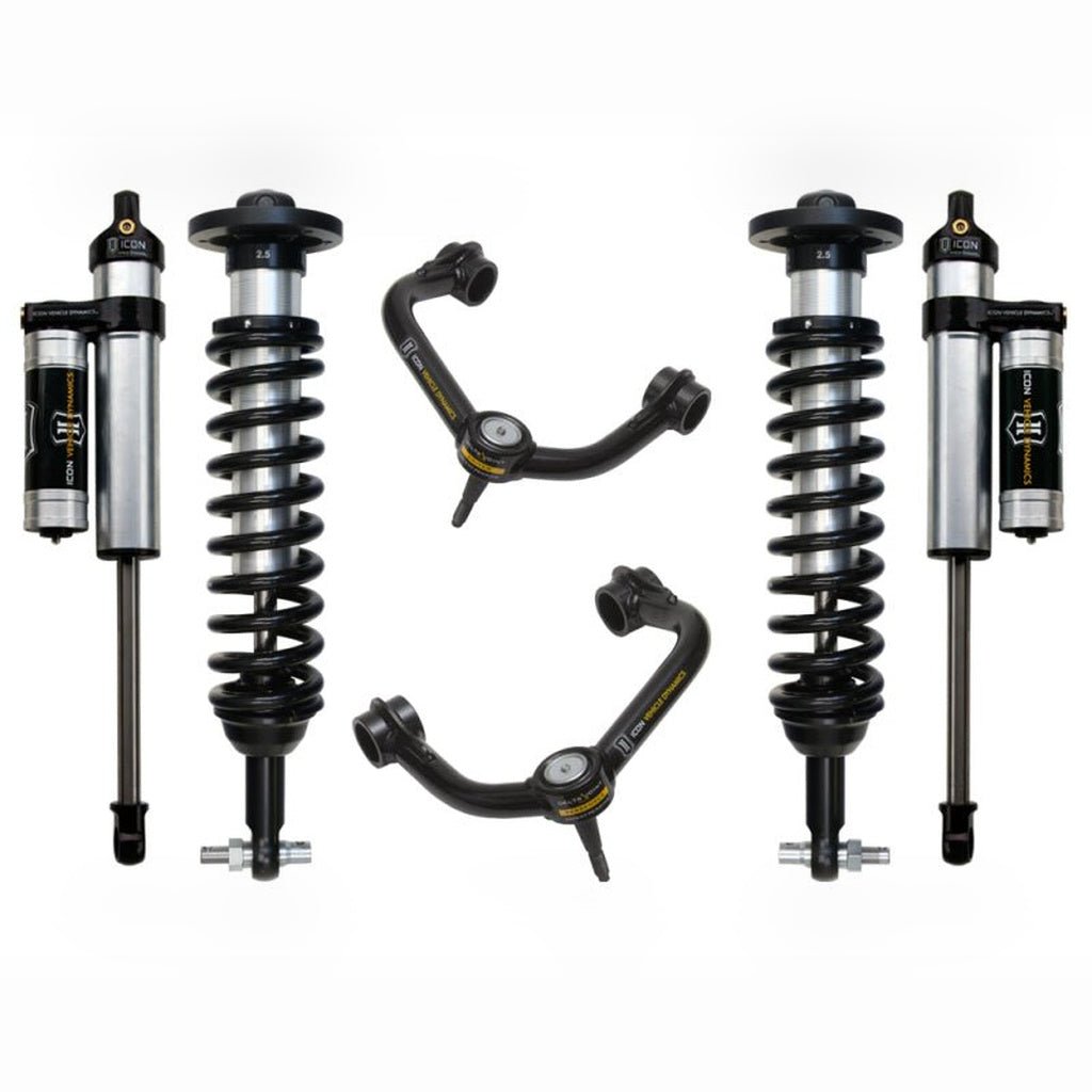 ICON Stage 3 Suspension System with Tubular UCA | 2014 Ford F150 - Stateside Performance - Coilovers - ICON - ICON Stage 3 Suspension System with Tubular UCA | 2014 Ford F150