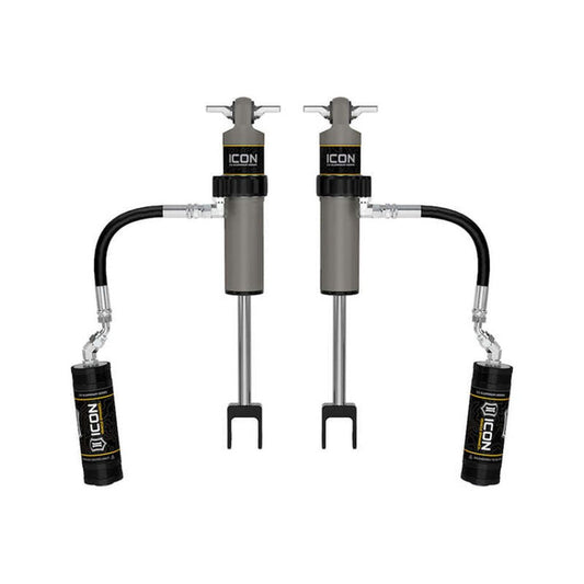 Icon Vehicle Dynamics 2.5 VS Remote Reservoir Front Shock Pair - 0-3.5 in Lift | 2011-2014 Chevy Silverado 2500 - Stateside Performance - Shocks and Struts - ICON - Icon Vehicle Dynamics 2.5 VS Remote Reservoir Front Shock Pair - 0-3.5 in Lift | 2011-2014 Chevy Silverado 2500
