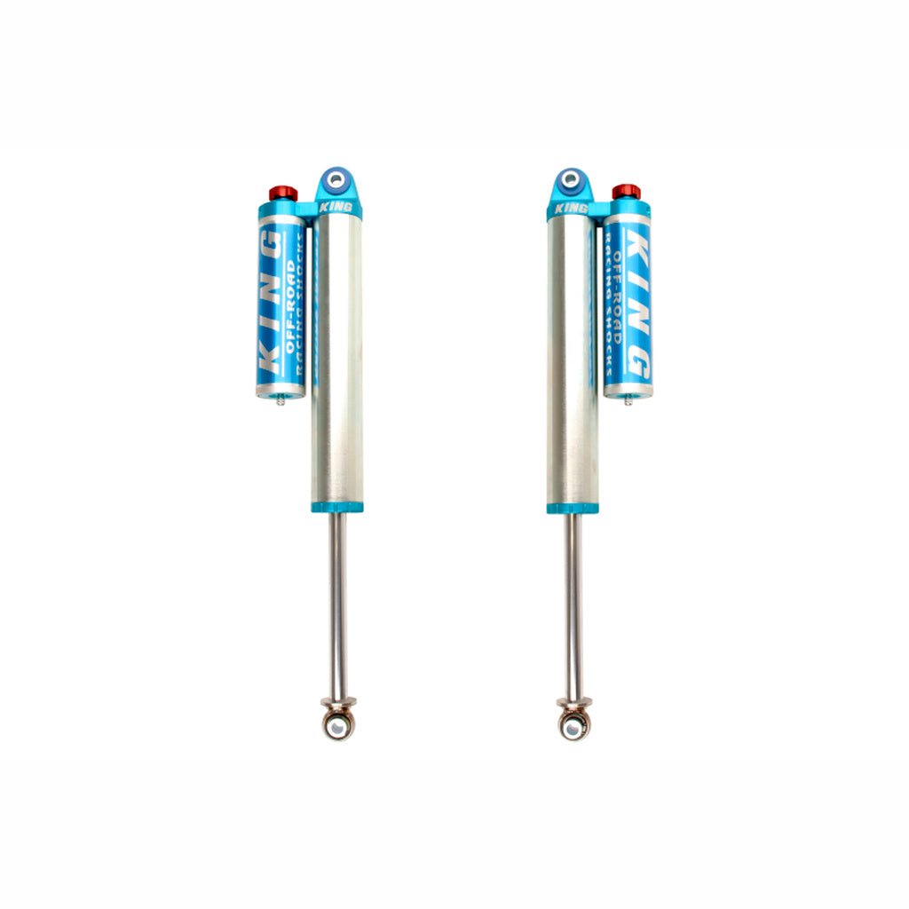 King Shocks 2.5 Adjustable Piggyback Reservoir Rear Shocks - Pair | 2011-2014 Chevy Silverado 3500HD - Stateside Performance - Shocks and Struts - King Shocks - King Shocks 2.5 Adjustable Piggyback Reservoir Rear Shocks - Pair | 2011-2014 Chevy Silverado 3500HD