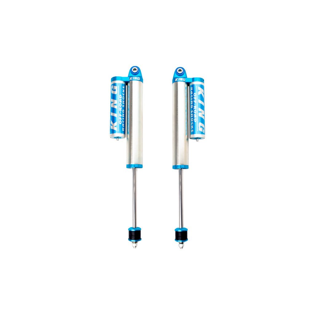 King Shocks 2.5 Piggyback Reservoir Rear Shock Absorber - Pair | 2019-2025 Ram 2500 - Stateside Performance - Shocks and Struts - King Shocks - King Shocks 2.5 Piggyback Reservoir Rear Shock Absorber - Pair | 2019-2025 Ram 2500