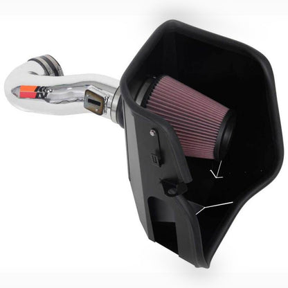 K&N 63 Series AirCharger Cold Air Intake Kit - 5.3L/6.2L V8 | 2019-2026 GMC Sierra 1500 - Stateside Performance - Cold Air Intakes - K&N Engineering - K&N 63 Series AirCharger Cold Air Intake Kit - 5.3L/6.2L V8 | 2019-2026 GMC Sierra 1500