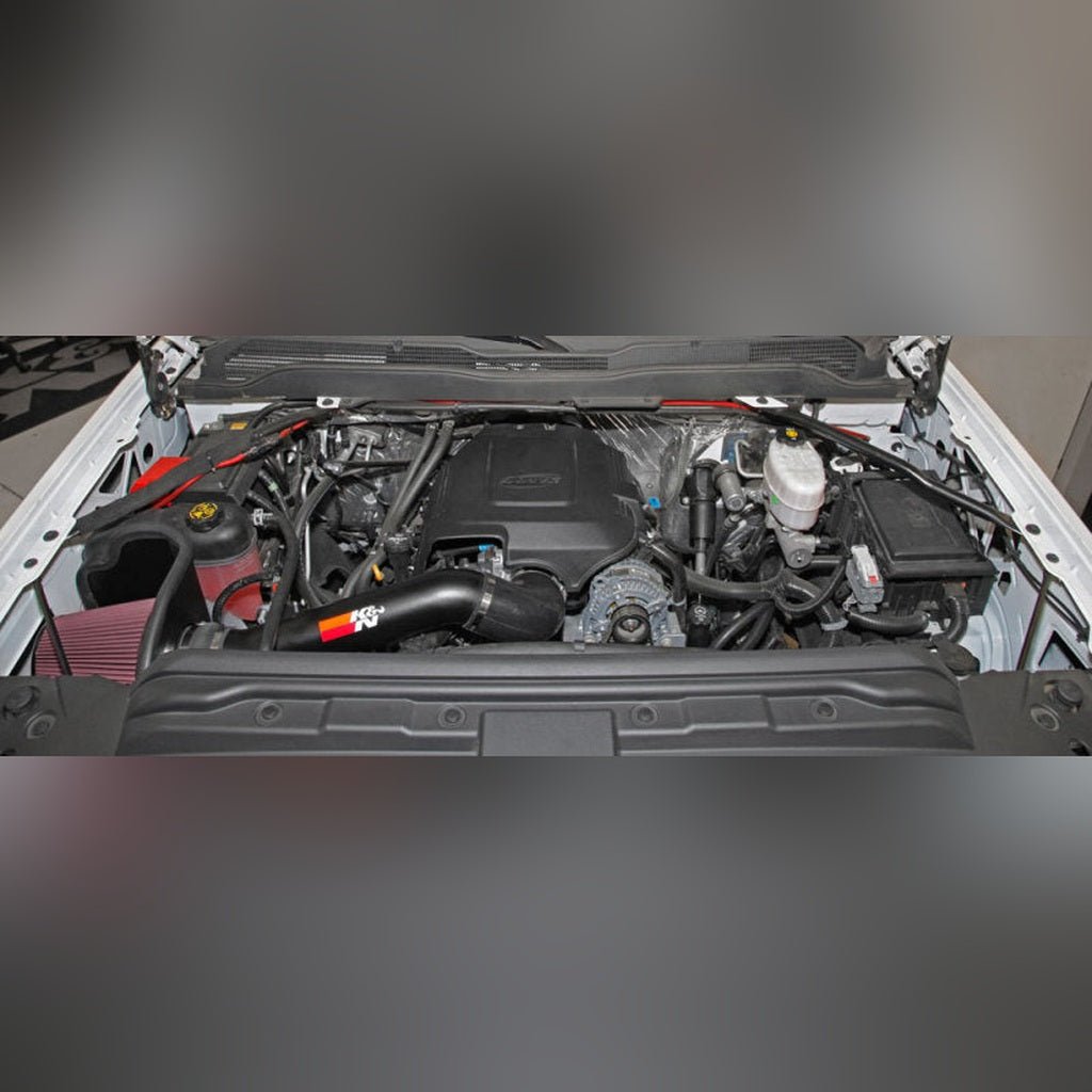 K&N 63 Series AirCharger High Flow Cold Air Intake Kit | 2016-2019 GMC Sierra 3500HD - Stateside Performance - Cold Air Intakes - K&N Engineering - K&N 63 Series AirCharger High Flow Cold Air Intake Kit | 2016-2019 GMC Sierra 3500HD