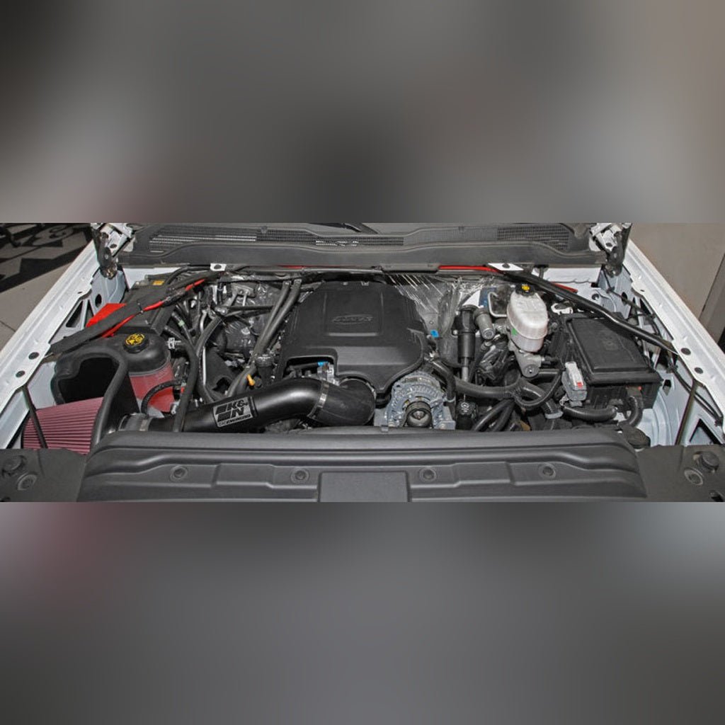 K&N 63 Series AirCharger High Flow Cold Air Intake Kit | 2016-2019 GMC Sierra 3500HD - Stateside Performance - Cold Air Intakes - K&N Engineering - K&N 63 Series AirCharger High Flow Cold Air Intake Kit | 2016-2019 GMC Sierra 3500HD