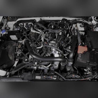 K&N Aluminum Charge Pipe Kit - Gunmetal Gray | 2023-2025 Ford Bronco Raptor - Stateside Performance - Turbo Inlets - K&N Engineering - K&N Aluminum Charge Pipe Kit - Gunmetal Gray | 2023-2025 Ford Bronco Raptor