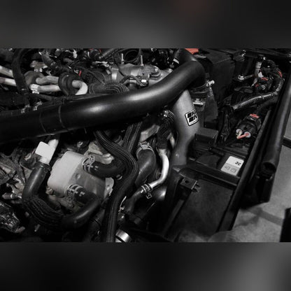 K&N Aluminum Charge Pipe Kit - Gunmetal Gray | 2024-2026 Ford Ranger Raptor - Stateside Performance - Turbo Inlets - K&N Engineering - K&N Aluminum Charge Pipe Kit - Gunmetal Gray | 2024-2026 Ford Ranger Raptor