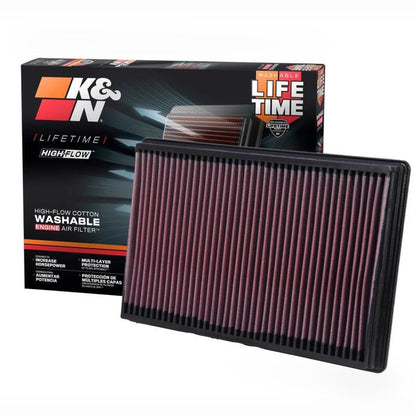 K&N High - Flow Drop - In Air Filter | 2002 - 2008 Dodge Ram 1500 - Stateside Performance - Air Filters - Drop In - K&N Engineering - K&N High - Flow Drop - In Air Filter | 2002 - 2008 Dodge Ram 1500