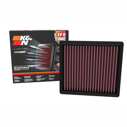 K&N High-Flow Replacement Air Filter | 2023-2026 Ford F350 Super Duty - Stateside Performance - Air Filters - Drop In - K&N Engineering - K&N High-Flow Replacement Air Filter | 2023-2026 Ford F350 Super Duty