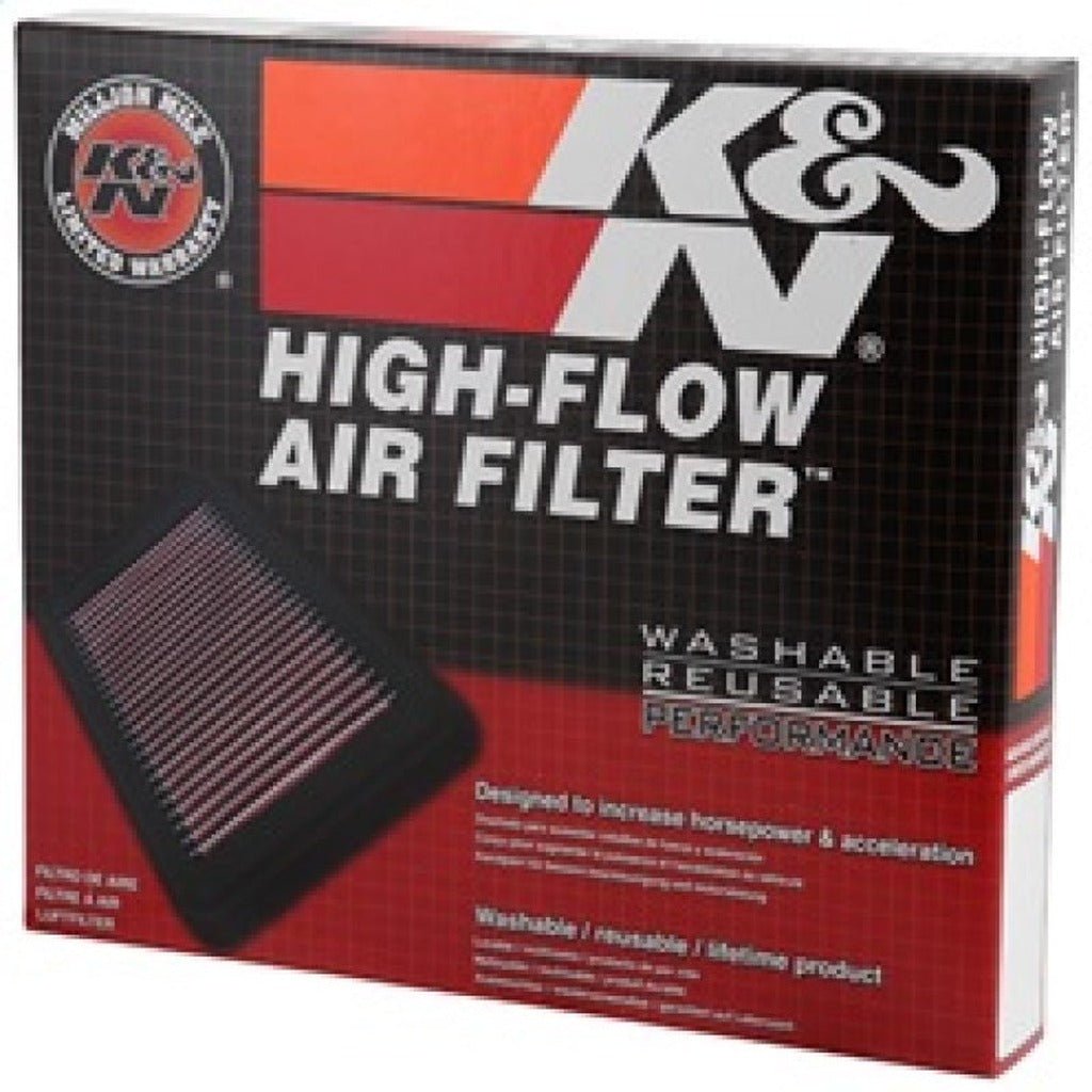 K&N High - Flow Replacement Panel Air Filter | 2015 - 2017 Ford Mustang - Stateside Performance - Air Filters - Drop In - K&N Engineering - K&N High - Flow Replacement Panel Air Filter | 2015 - 2017 Ford Mustang